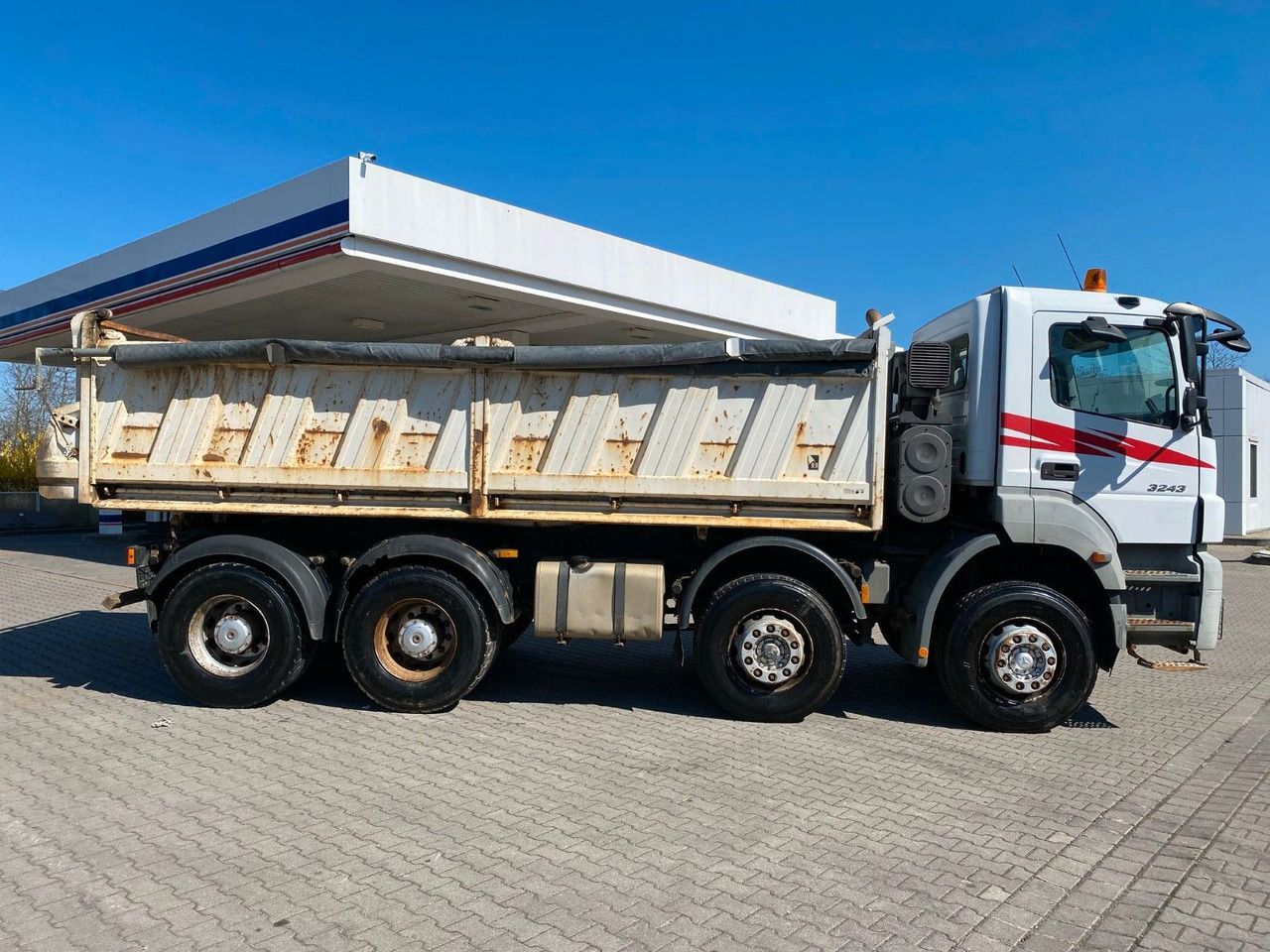 Xe ben Mercedes-Benz Axor 2 C 4-Achser 3243 8x4 KLIMA RETARDER MEILER: hình 8