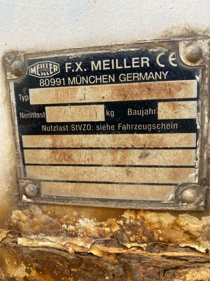 Xe ben Mercedes-Benz Axor 2 C 4-Achser 3243 8x4 KLIMA RETARDER MEILER: hình 20