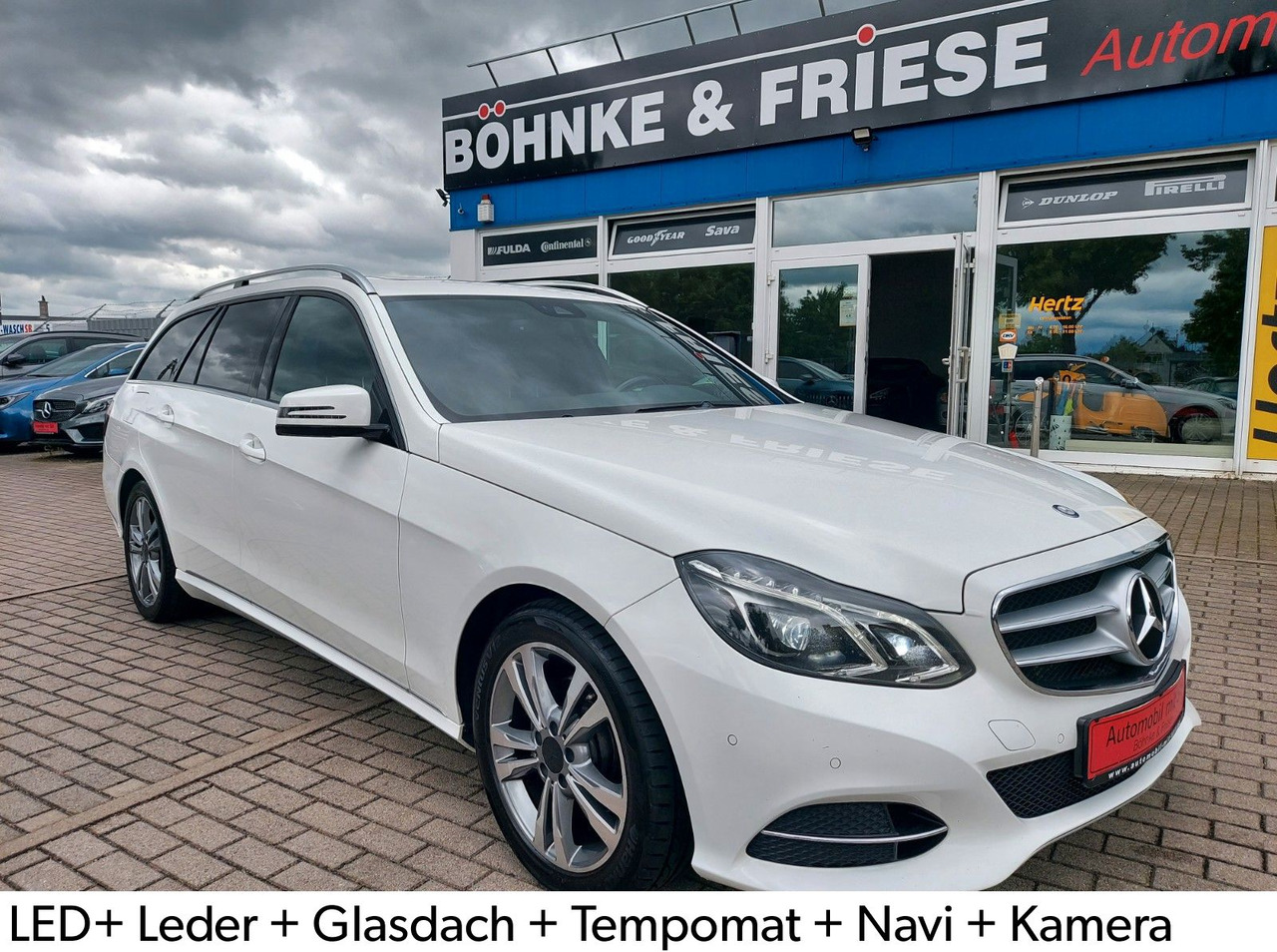 Xe hơi Mercedes-Benz E 220 E -Klasse T 220CDI LED Glasdach Leder Navi: hình 1