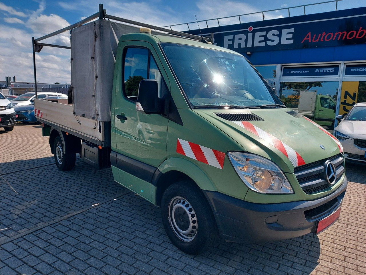 Mercedes-Benz Sprinter II Pritsche 316 Pritsche Klima Sandheiz - Xe van thùng mui bạt: hình 1 Mercedes-Benz Sprinter II Pritsche 316 Pritsche Klima Sandheiz - Xe van thùng mui bạt: hình 1