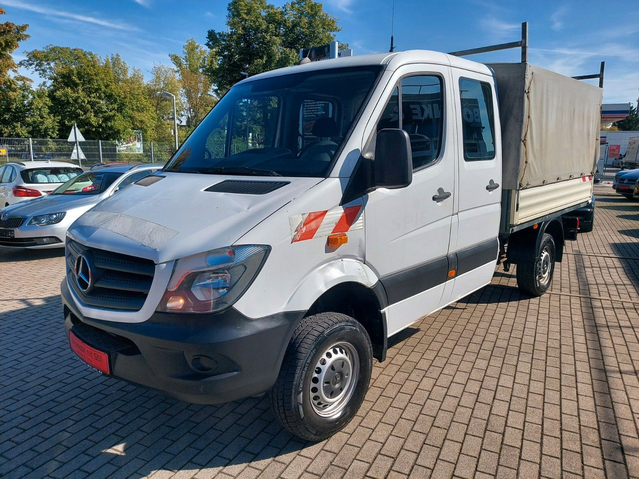 Mercedes-Benz Sprinter II Pritsche DoKa 316 CDI 4X4 Klima - Xe van thùng mui bạt, Xe tải van: hình 4 Mercedes-Benz Sprinter II Pritsche DoKa 316 CDI 4X4 Klima - Xe van thùng mui bạt, Xe tải van: hình 4
