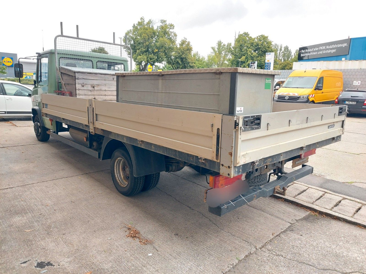 Mercedes-Benz Vario 613D Pritsche lang extralang - Xe tải nhỏ phẳng: hình 5 Mercedes-Benz Vario 613D Pritsche lang extralang - Xe tải nhỏ phẳng: hình 5