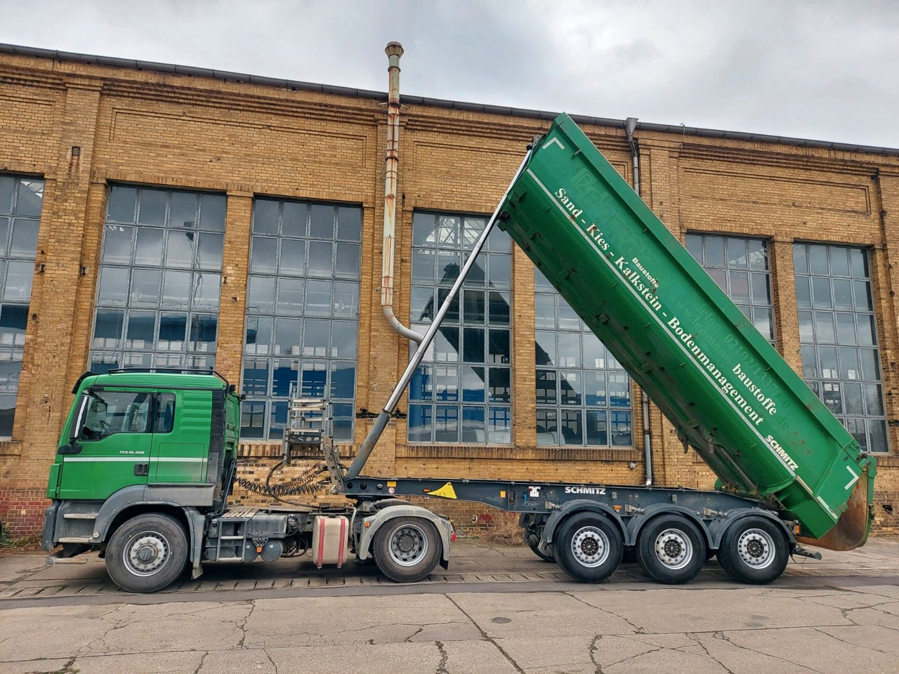 Schmitz Cargobull SGF S3 Mulde DA Kipper Stahl 26m³ Luft + Lift - Sơ mi rơ moóc ben: hình 5 Schmitz Cargobull SGF S3 Mulde DA Kipper Stahl 26m³ Luft + Lift - Sơ mi rơ moóc ben: hình 5