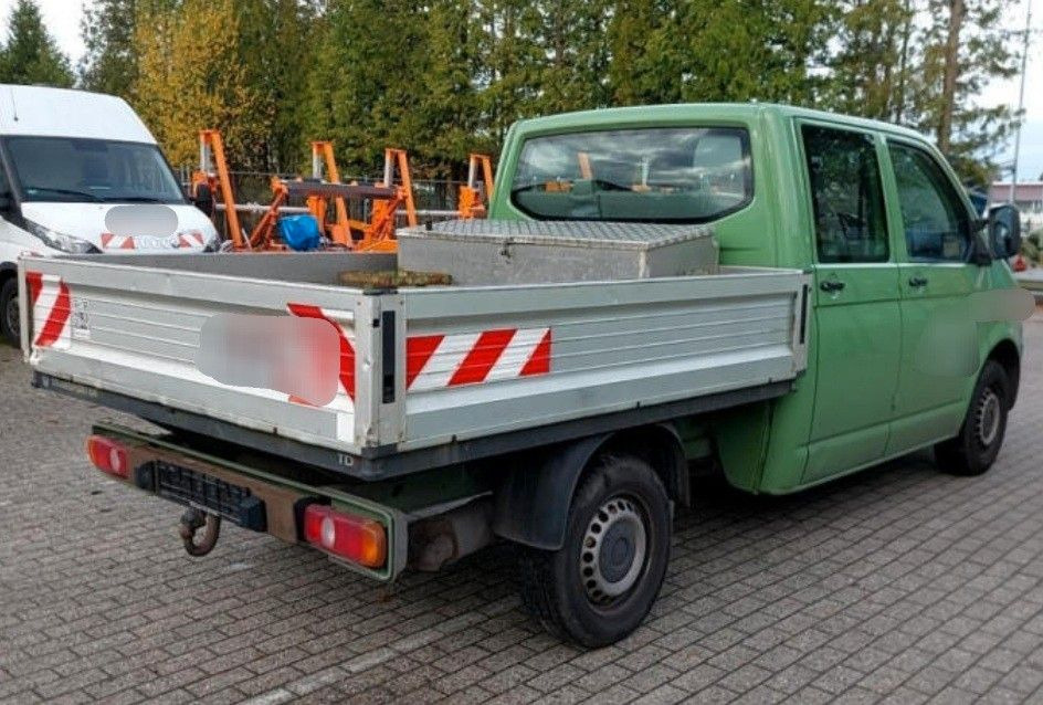 Volkswagen T5 Transporter Pritsche Doppelkabine - Xe tải nhỏ phẳng, Xe tải van: hình 4 Volkswagen T5 Transporter Pritsche Doppelkabine - Xe tải nhỏ phẳng, Xe tải van: hình 4