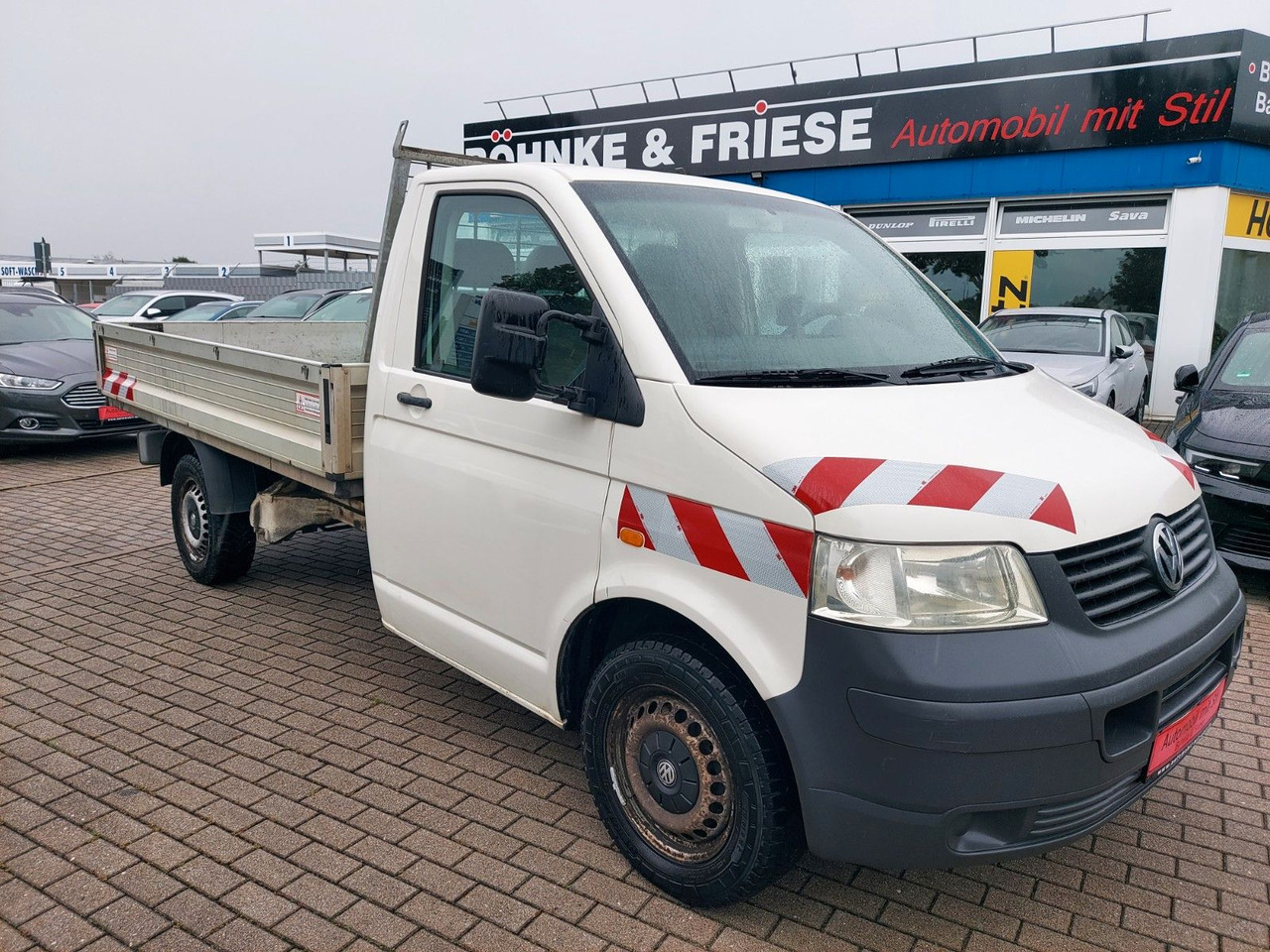Volkswagen T5 Transporter Pritsche lang 1.9 AHK - Xe tải nhỏ phẳng: hình 3 Volkswagen T5 Transporter Pritsche lang 1.9 AHK - Xe tải nhỏ phẳng: hình 3