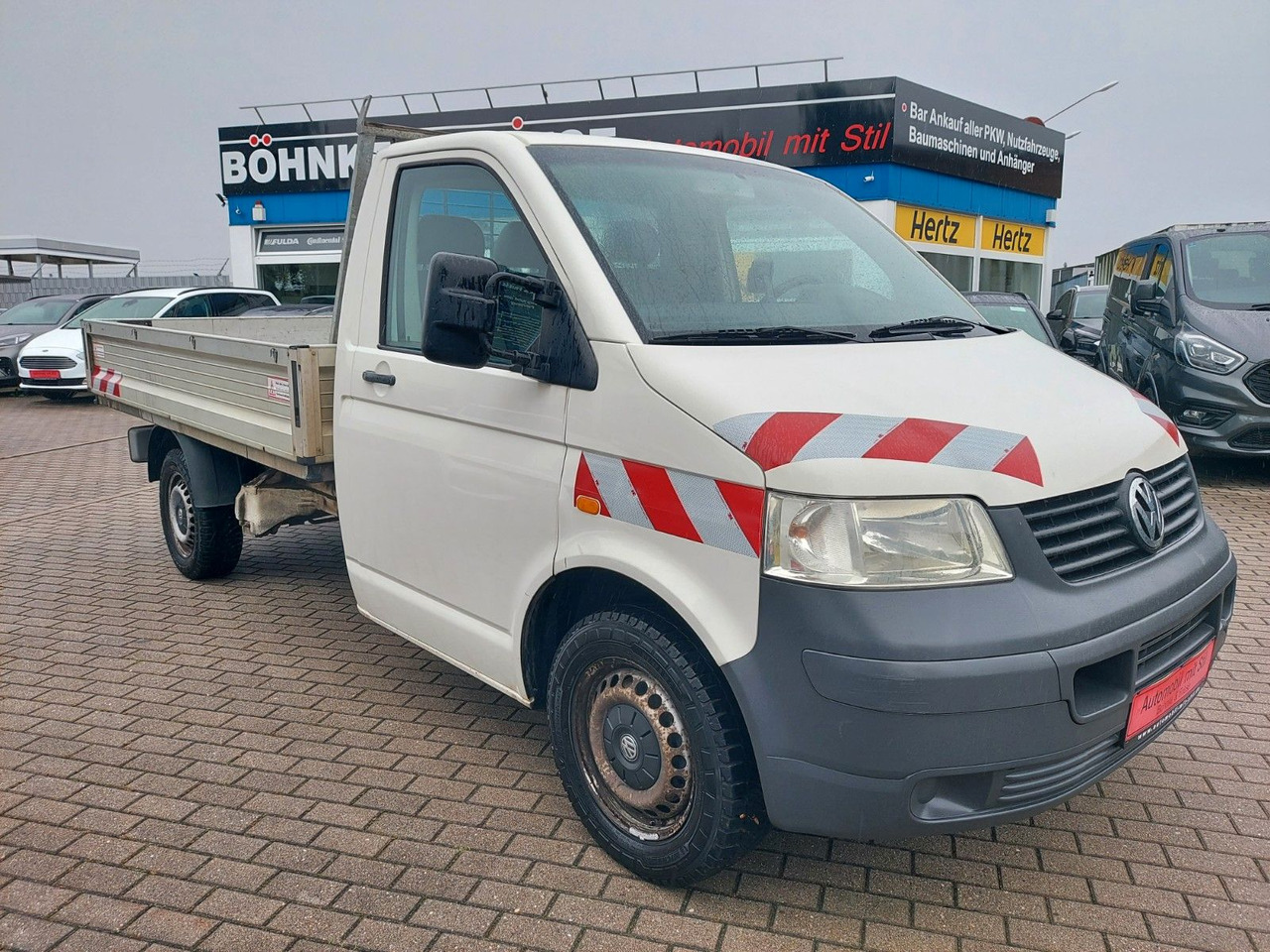 Volkswagen T5 Transporter Pritsche lang 1.9 AHK - Xe tải nhỏ phẳng: hình 1 Volkswagen T5 Transporter Pritsche lang 1.9 AHK - Xe tải nhỏ phẳng: hình 1