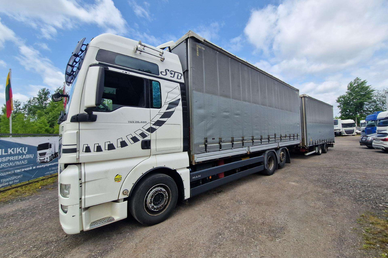 MAN TGX 480 - Xe tải thùng mui bạt: hình 2 MAN TGX 480 - Xe tải thùng mui bạt: hình 2