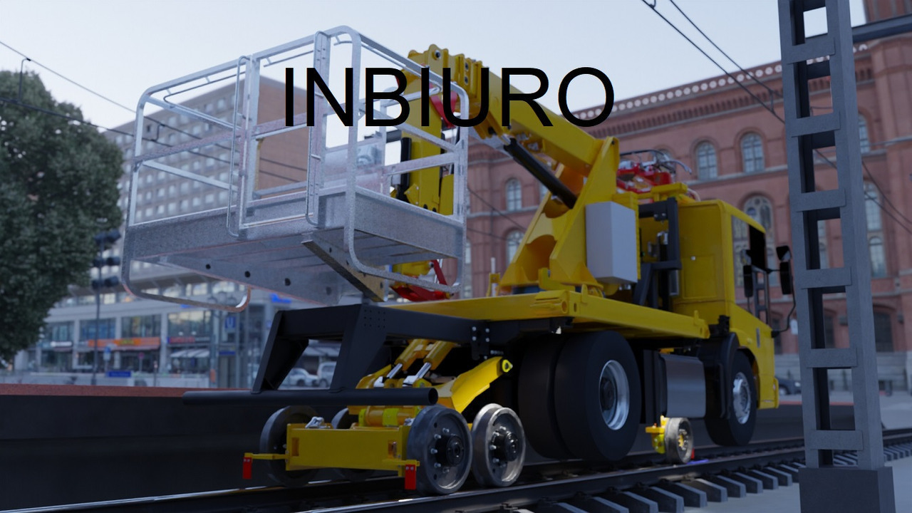 Inbiuro Mercedes RRV MEWP - Nền bục trên không gắn trên xe tải: hình 3 Inbiuro Mercedes RRV MEWP - Nền bục trên không gắn trên xe tải: hình 3
