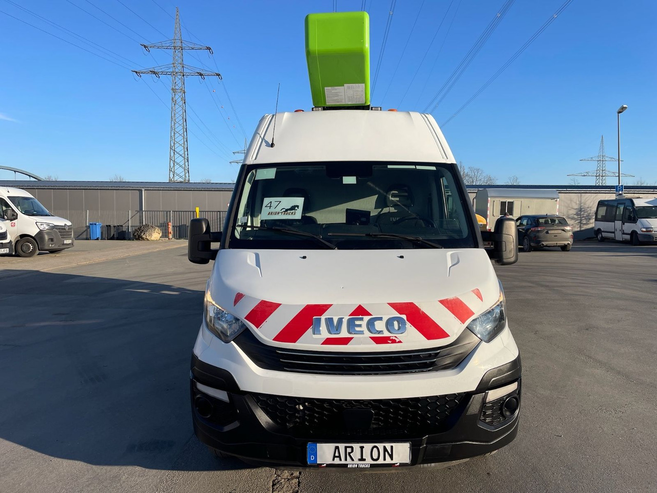 Iveco Daily 50C18 Hubsteiger/FRANCE-ELEVATEUR/17m/968h - Nền bục trên không gắn trên xe tải: hình 2 Iveco Daily 50C18 Hubsteiger/FRANCE-ELEVATEUR/17m/968h - Nền bục trên không gắn trên xe tải: hình 2