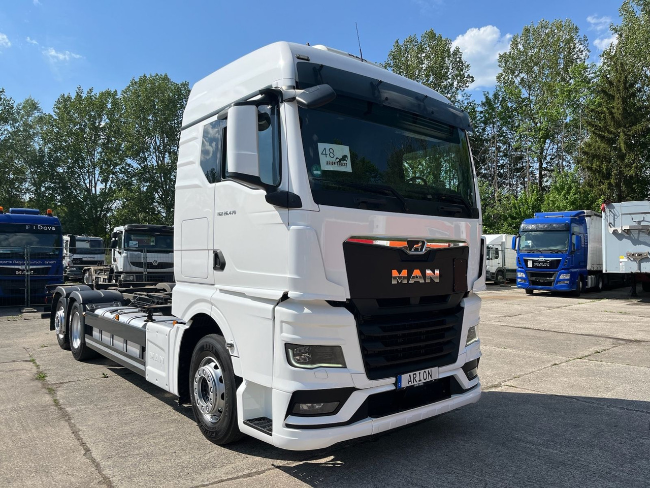 MAN TGX 26.470 6x2-4 LL Wechselfahrg./BDF/NLA/EU6d - Xe chở container/ Xe tải hoán đổi thân: hình 1 MAN TGX 26.470 6x2-4 LL Wechselfahrg./BDF/NLA/EU6d - Xe chở container/ Xe tải hoán đổi thân: hình 1