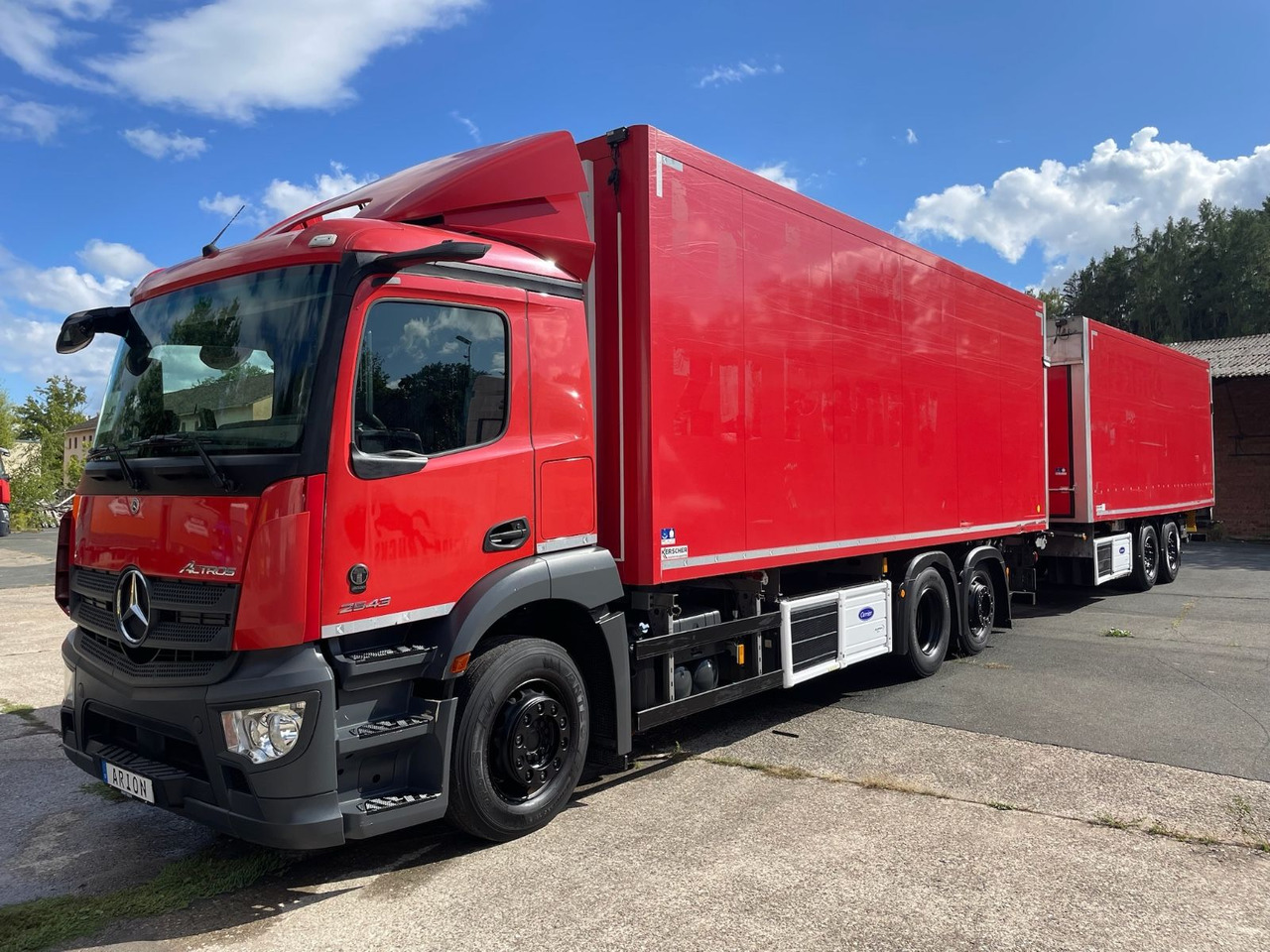Mercedes-Benz Actros 2543 6x2 Kühlkoffer/CARRIER/KERSCHER/EU6d - Xe tải đông lạnh: hình 3 Mercedes-Benz Actros 2543 6x2 Kühlkoffer/CARRIER/KERSCHER/EU6d - Xe tải đông lạnh: hình 3