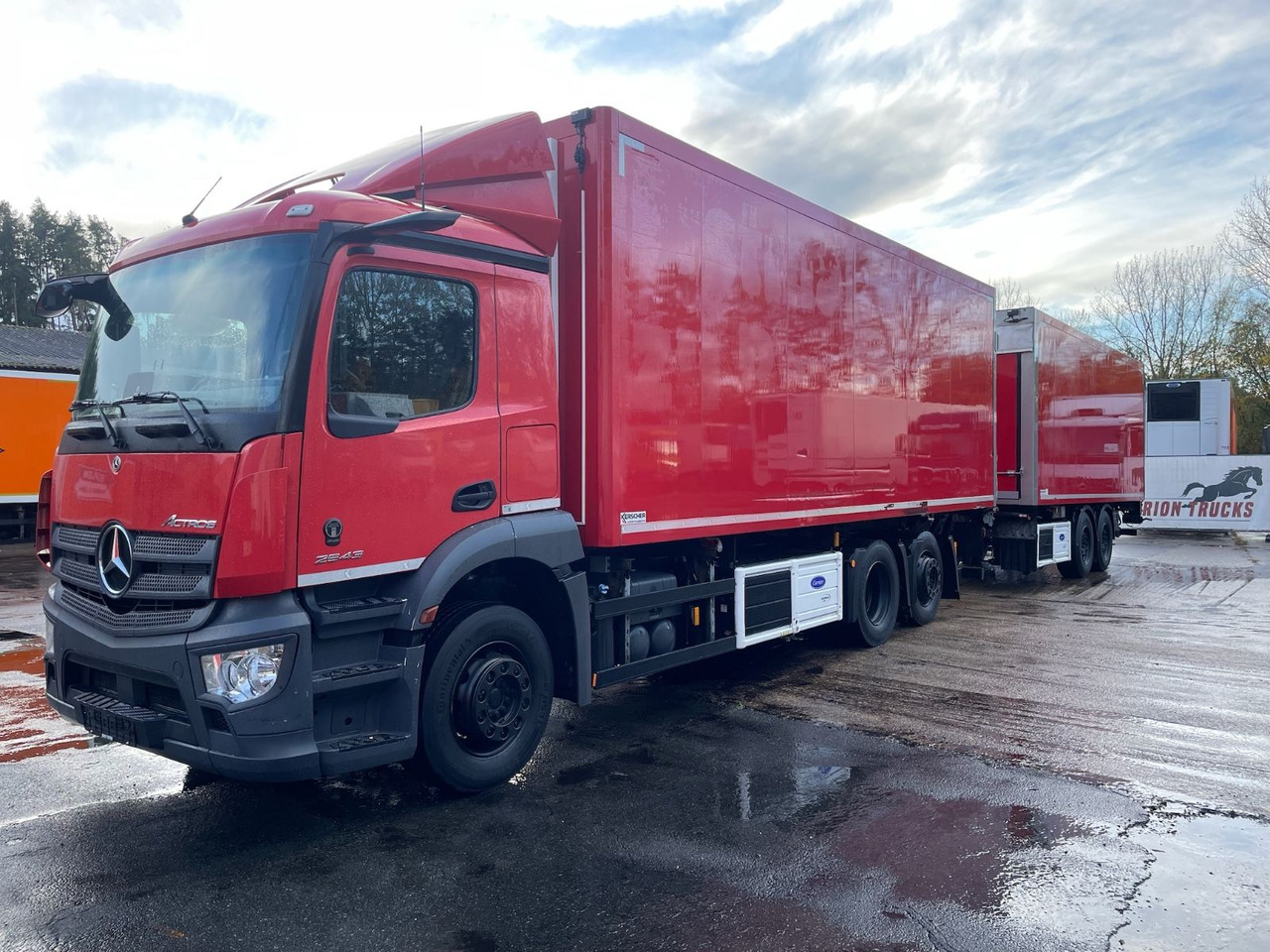Mercedes-Benz Actros 2543 6x2 Kühlkoffer/CARRIER/KERSCHER/EU6d - Xe tải đông lạnh: hình 3 Mercedes-Benz Actros 2543 6x2 Kühlkoffer/CARRIER/KERSCHER/EU6d - Xe tải đông lạnh: hình 3