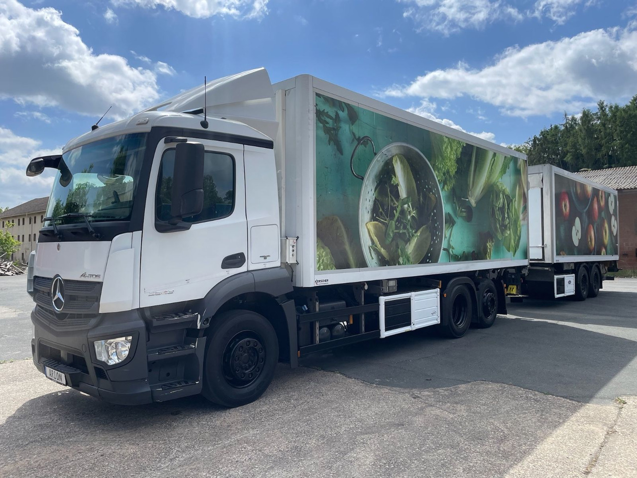 Mercedes-Benz Antos 2543 6x2 Kühlkoffer/CARRIER/KERSCHER/NLA - Xe tải đông lạnh: hình 2 Mercedes-Benz Antos 2543 6x2 Kühlkoffer/CARRIER/KERSCHER/NLA - Xe tải đông lạnh: hình 2