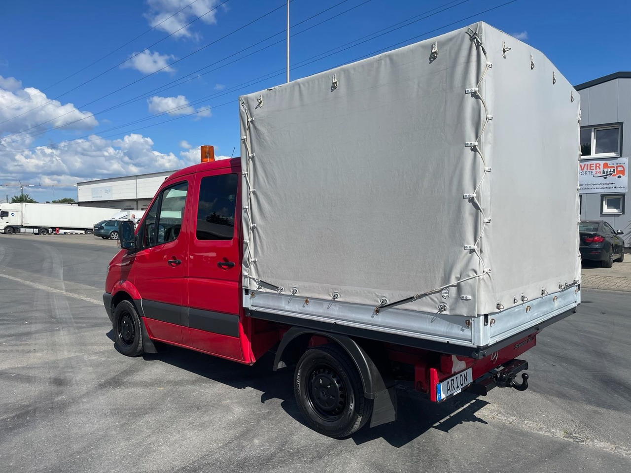 Mercedes-Benz Sprinter II 213 CDI Pritsche/DOKA/EU4/TÜV-05/27 - Xe van thùng mui bạt, Xe tải van: hình 4 Mercedes-Benz Sprinter II 213 CDI Pritsche/DOKA/EU4/TÜV-05/27 - Xe van thùng mui bạt, Xe tải van: hình 4