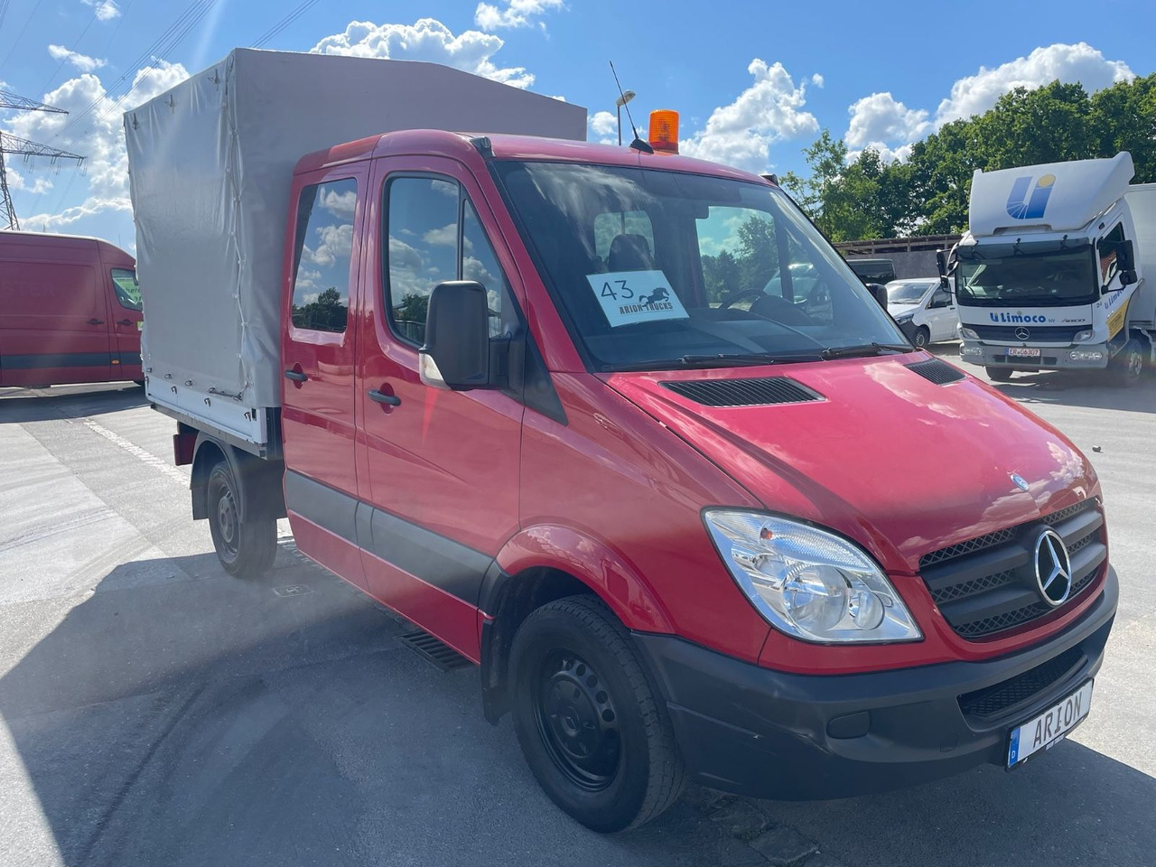 Mercedes-Benz Sprinter II 213 CDI Pritsche/DOKA/EU4/TÜV-05/27 - Xe van thùng mui bạt, Xe tải van: hình 1 Mercedes-Benz Sprinter II 213 CDI Pritsche/DOKA/EU4/TÜV-05/27 - Xe van thùng mui bạt, Xe tải van: hình 1