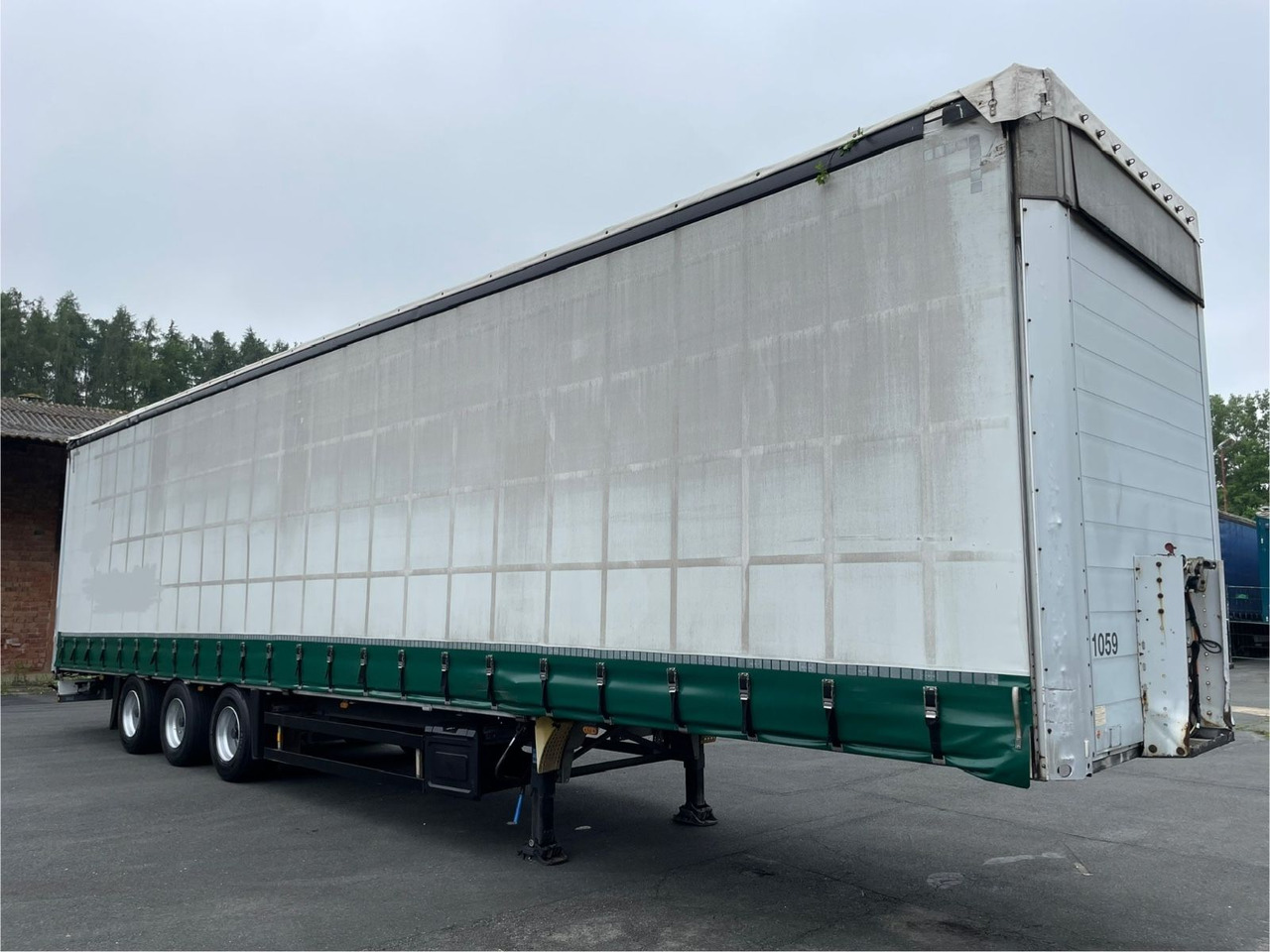Sơ mi rơ moóc mui bạt Schmitz Cargobull S01 3-Achs/Pritsche+Plane/13,5m/28100kg-Nutzlast: hình 1