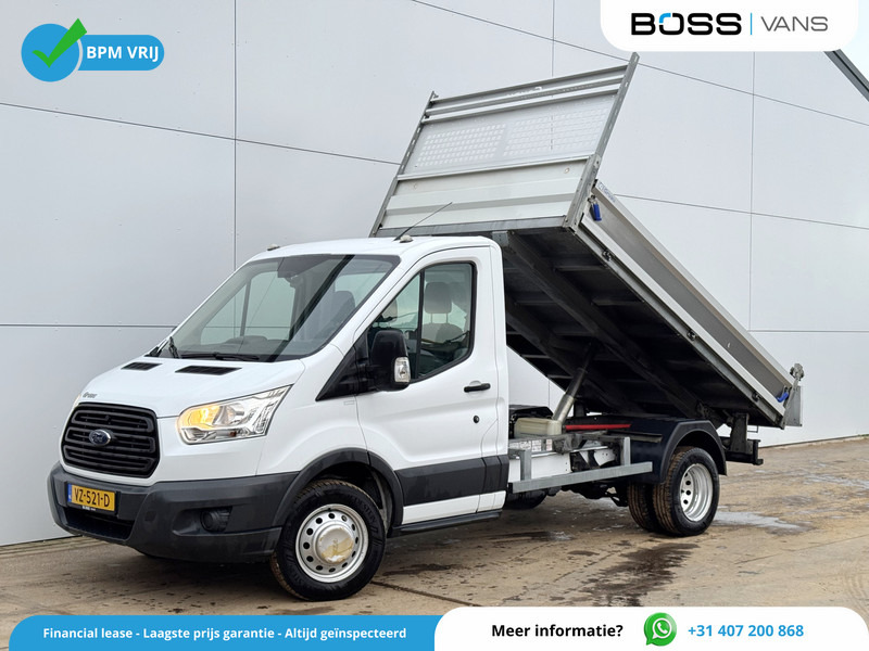 Ford Transit 350 2.2 TDCI 155PK Airco Kipper Dubbellucht Trekhaak Tipper Benne - Xe ben nhỏ: hình 1 Ford Transit 350 2.2 TDCI 155PK Airco Kipper Dubbellucht Trekhaak Tipper Benne - Xe ben nhỏ: hình 1