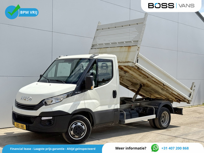 Iveco Daily 35C12 2.3 Kipper Dubbellucht Trekhaak Airco Cruise Control Lucht Geveerde Stoel - Xe ben nhỏ: hình 1 Iveco Daily 35C12 2.3 Kipper Dubbellucht Trekhaak Airco Cruise Control Lucht Geveerde Stoel - Xe ben nhỏ: hình 1