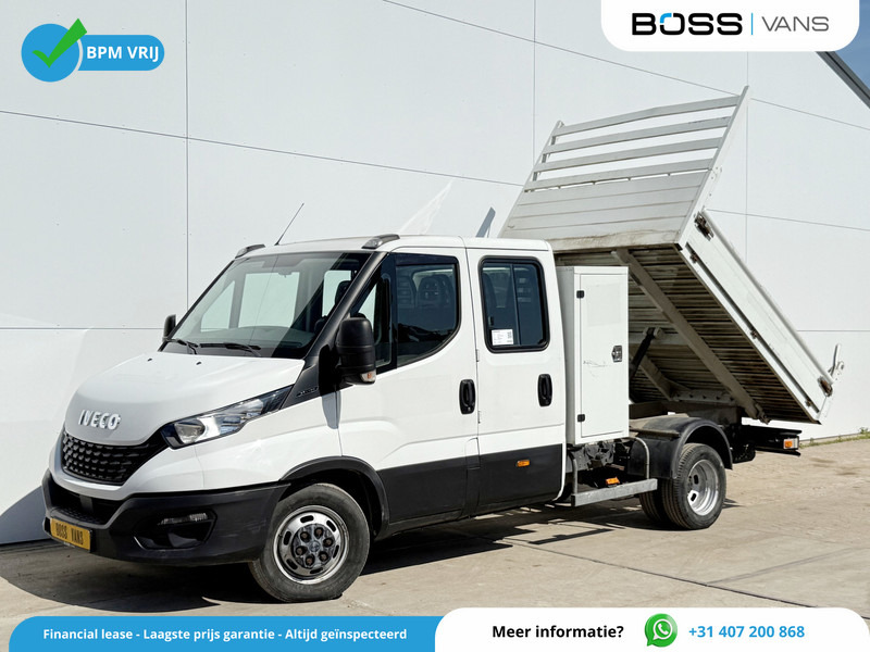 Iveco Daily 35C14 Kipper Dubbele Cabine Dubbellucht Trekhaak Airco Cruise Control Lucht Geveerde Stoel - Xe ben nhỏ, Xe tải van: hình 1 Iveco Daily 35C14 Kipper Dubbele Cabine Dubbellucht Trekhaak Airco Cruise Control Lucht Geveerde Stoel - Xe ben nhỏ, Xe tải van: hình 1