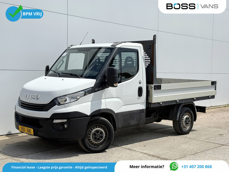Iveco Daily 35S14 2.3 Open Laadbak Pritische Airco Cruise Control Lucht Geveerde Stoel - Xe tải nhỏ phẳng: hình 1 Iveco Daily 35S14 2.3 Open Laadbak Pritische Airco Cruise Control Lucht Geveerde Stoel - Xe tải nhỏ phẳng: hình 1