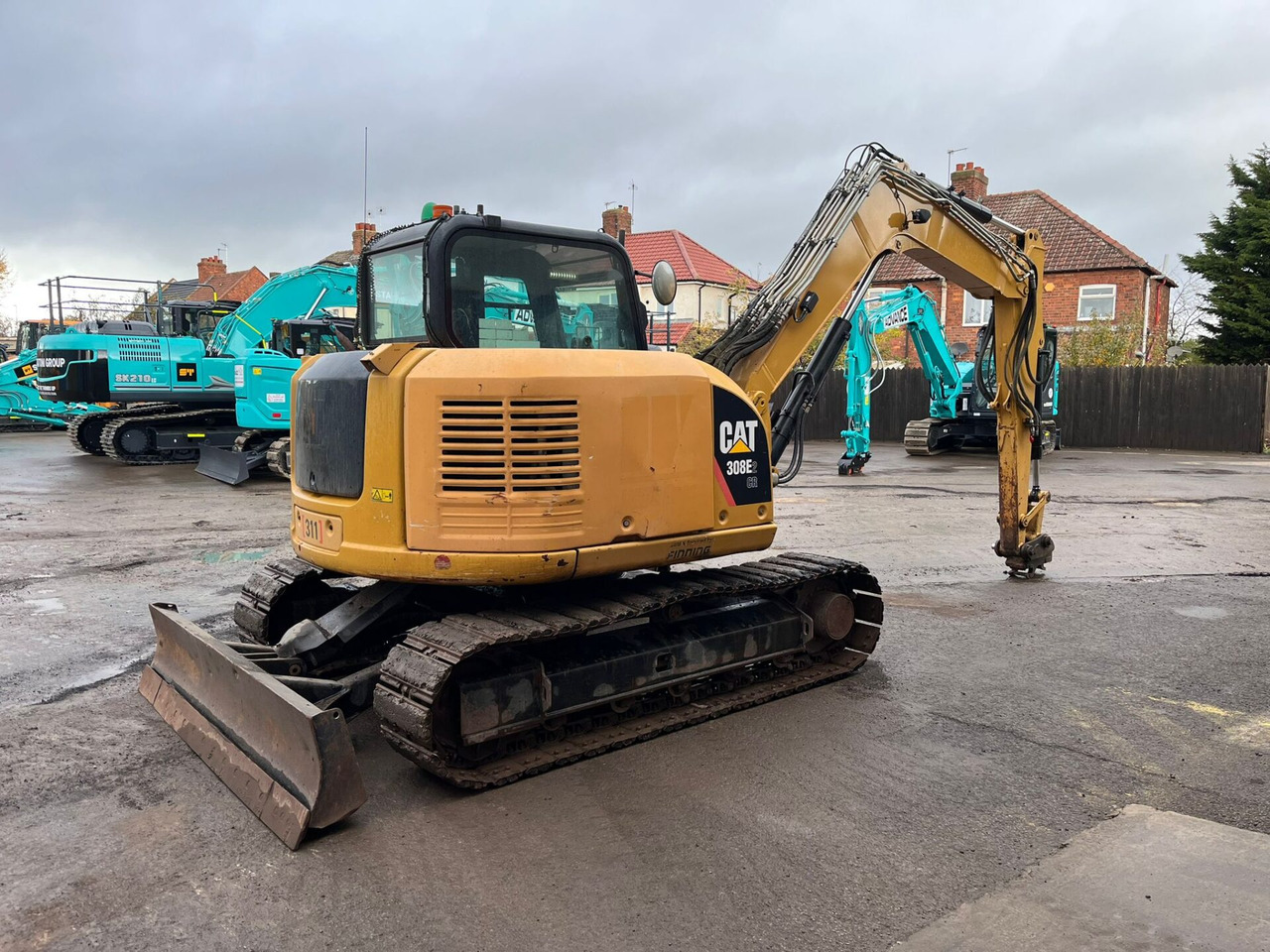 CAT 308E2 - Máy xúc mini: hình 5 CAT 308E2 - Máy xúc mini: hình 5