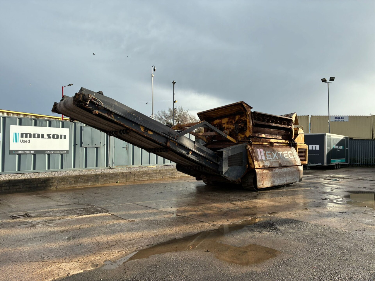 Extec RoboTrak - Máy sàng: hình 1 Extec RoboTrak - Máy sàng: hình 1