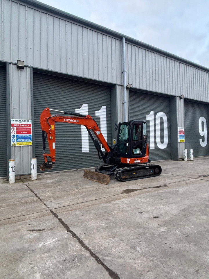 Hitachi ZX55U-6 CLR - Máy xúc mini: hình 1 Hitachi ZX55U-6 CLR - Máy xúc mini: hình 1