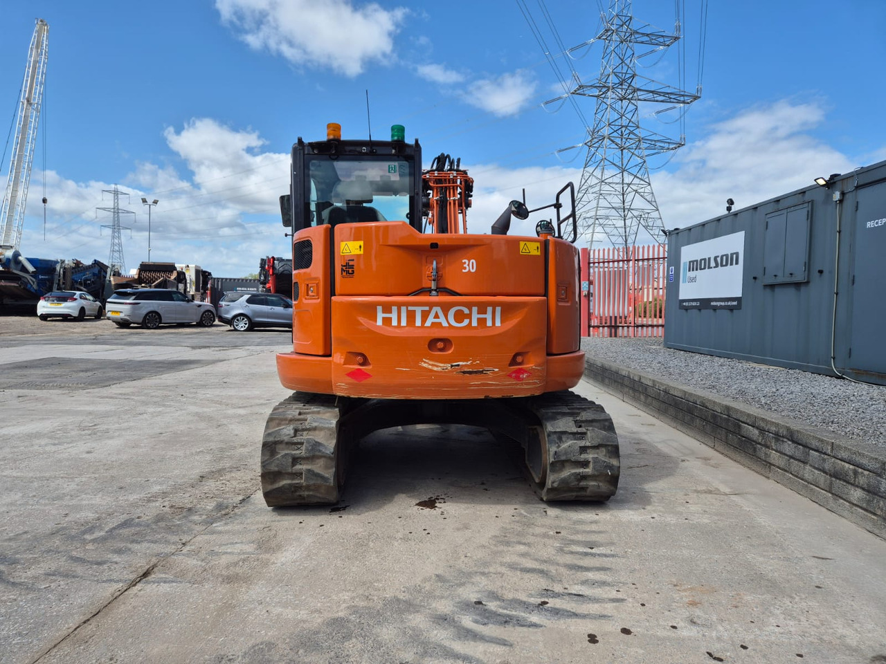 Hitachi ZX85USBR-6 2PB - Máy xúc mini: hình 4 Hitachi ZX85USBR-6 2PB - Máy xúc mini: hình 4