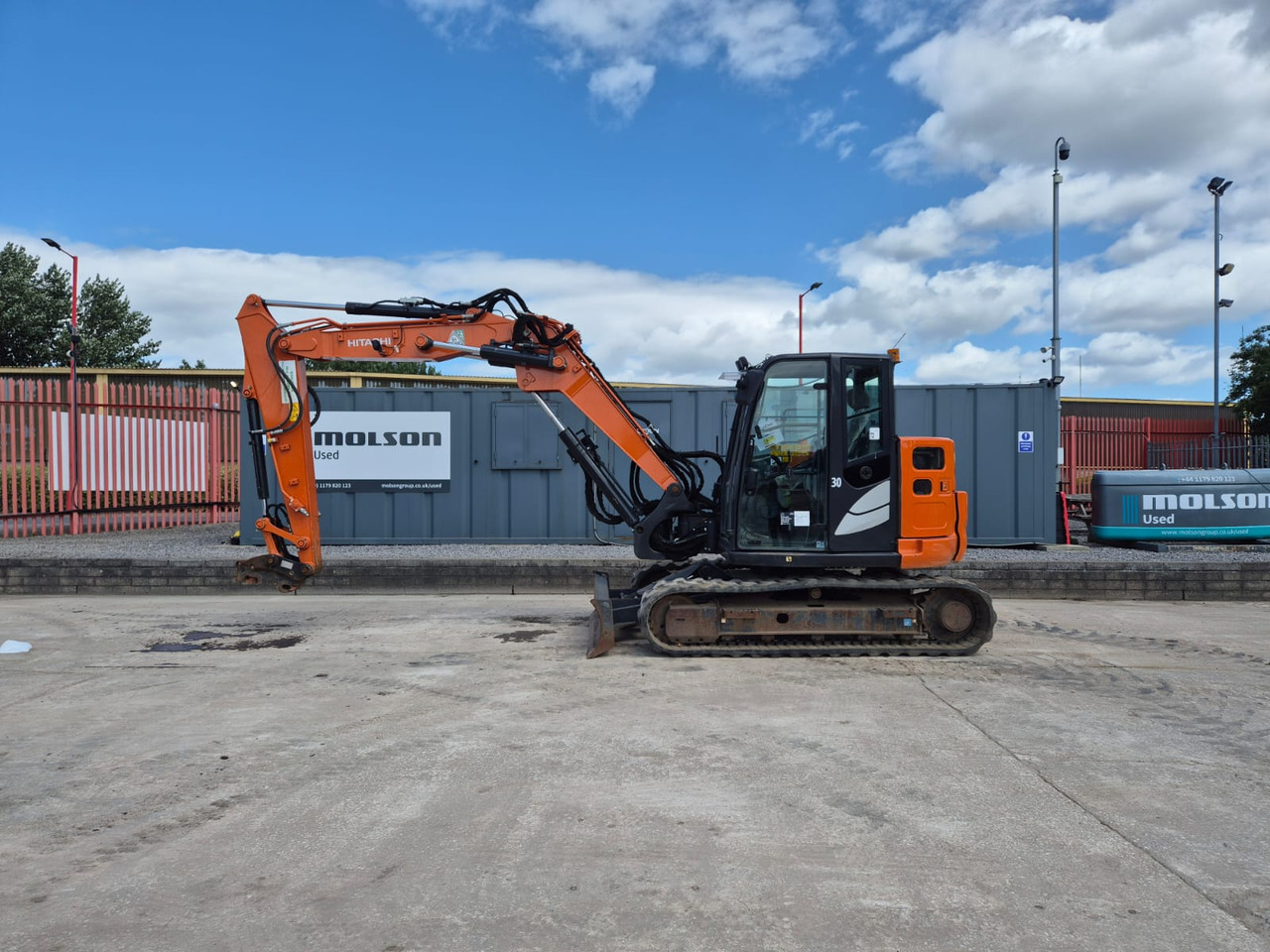 Hitachi ZX85USBR-6 2PB - Máy xúc mini: hình 2 Hitachi ZX85USBR-6 2PB - Máy xúc mini: hình 2