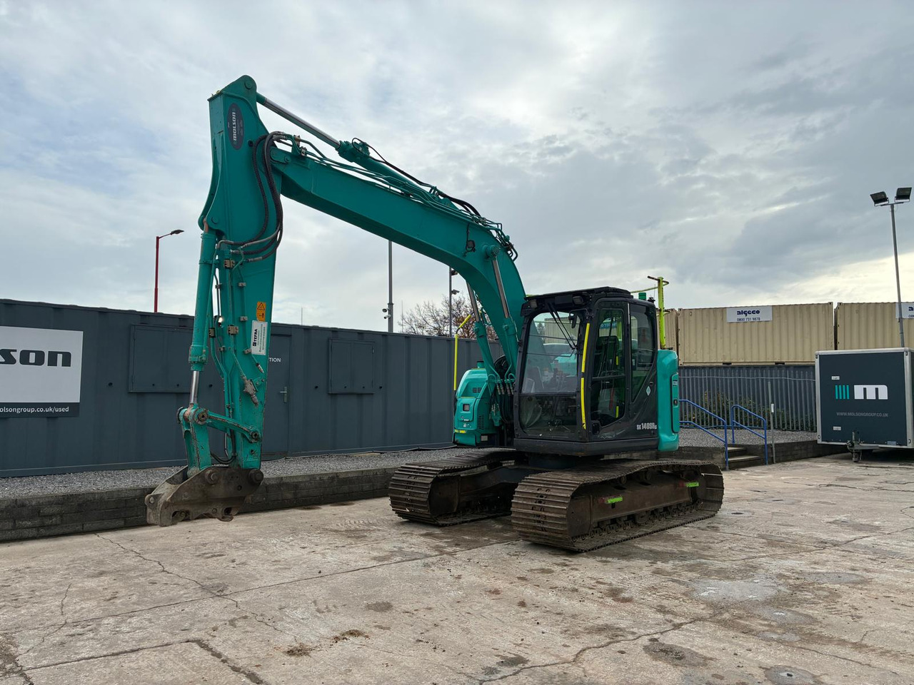 Kobelco SK140SRLC-7 - Máy xúc bánh xích: hình 1 Kobelco SK140SRLC-7 - Máy xúc bánh xích: hình 1