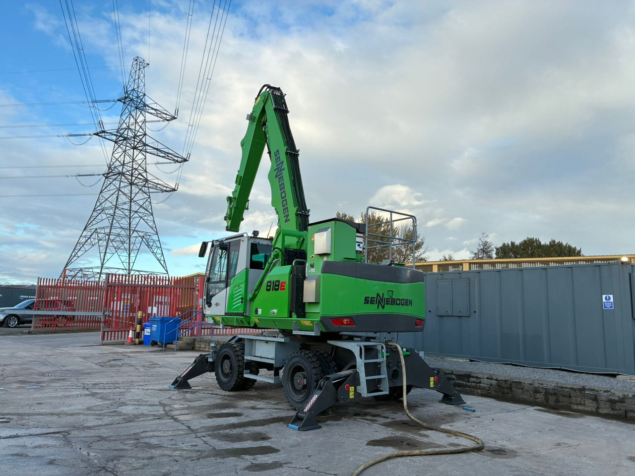 Sennebogen 818E Electric - Máy cạp rác/ Công nghiệp: hình 3 Sennebogen 818E Electric - Máy cạp rác/ Công nghiệp: hình 3