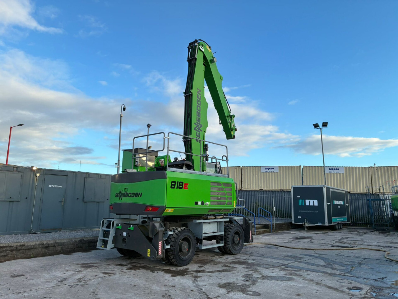 Sennebogen 818E Electric - Máy cạp rác/ Công nghiệp: hình 5 Sennebogen 818E Electric - Máy cạp rác/ Công nghiệp: hình 5