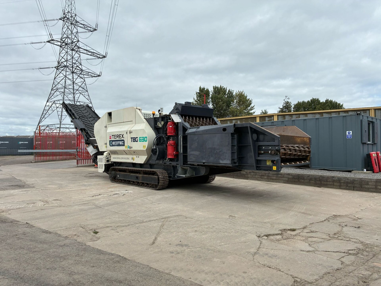 Terex EcoTec TBG630 - Máy nghiền rác: hình 3 Terex EcoTec TBG630 - Máy nghiền rác: hình 3