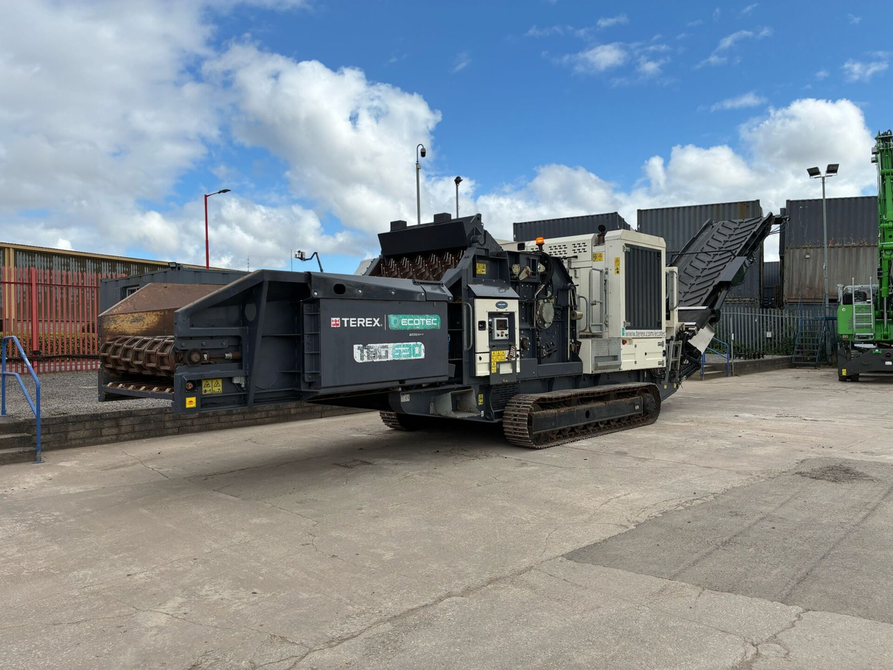 Terex EcoTec TBG630 - Máy nghiền rác: hình 5 Terex EcoTec TBG630 - Máy nghiền rác: hình 5