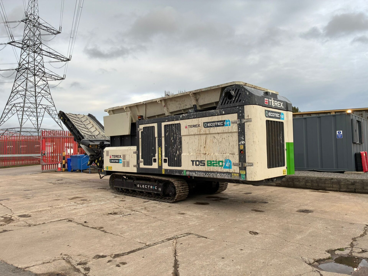 Terex Ecotec TDS820E - Máy nghiền rác: hình 3 Terex Ecotec TDS820E - Máy nghiền rác: hình 3
