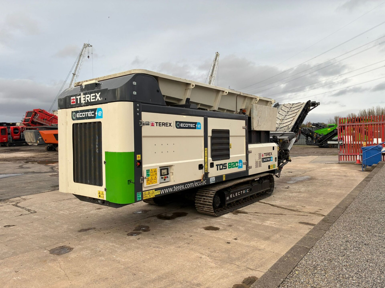 Terex Ecotec TDS820E - Máy nghiền rác: hình 5 Terex Ecotec TDS820E - Máy nghiền rác: hình 5