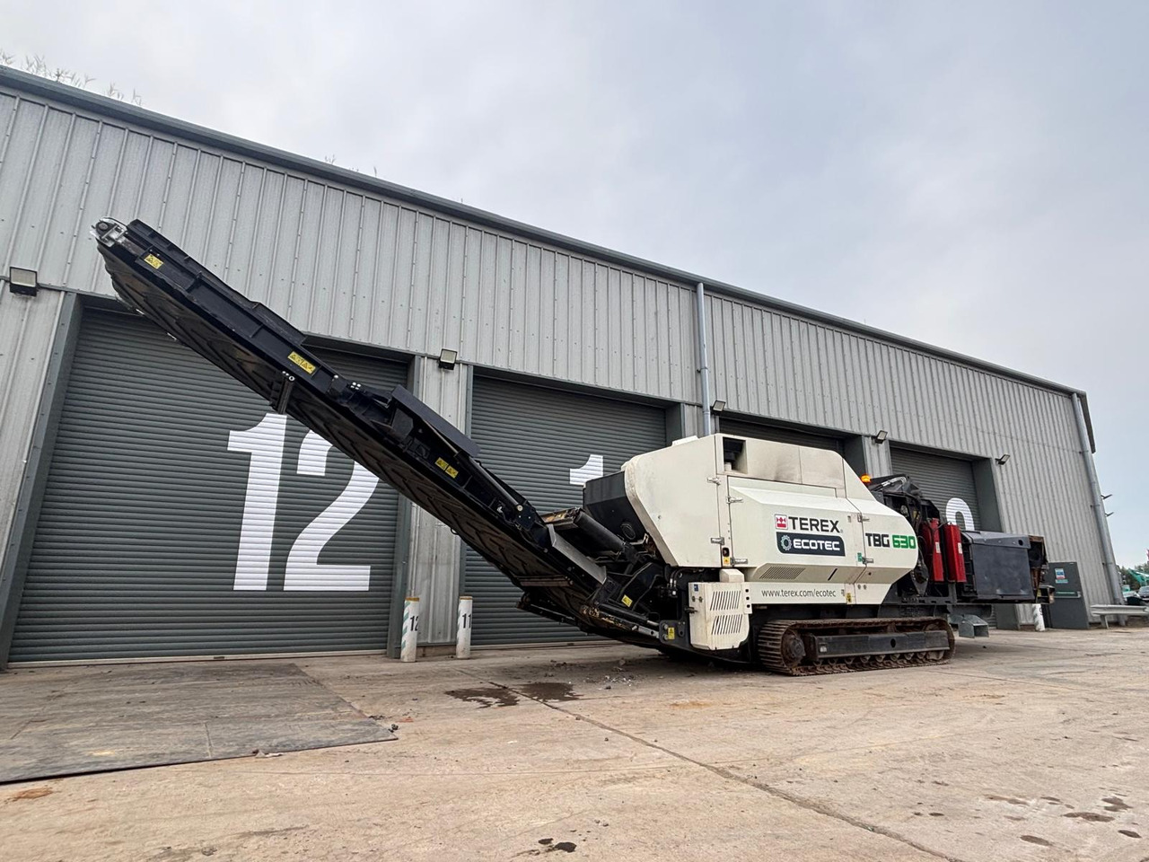 Terex TBG630 - Máy nghiền rác: hình 1 Terex TBG630 - Máy nghiền rác: hình 1
