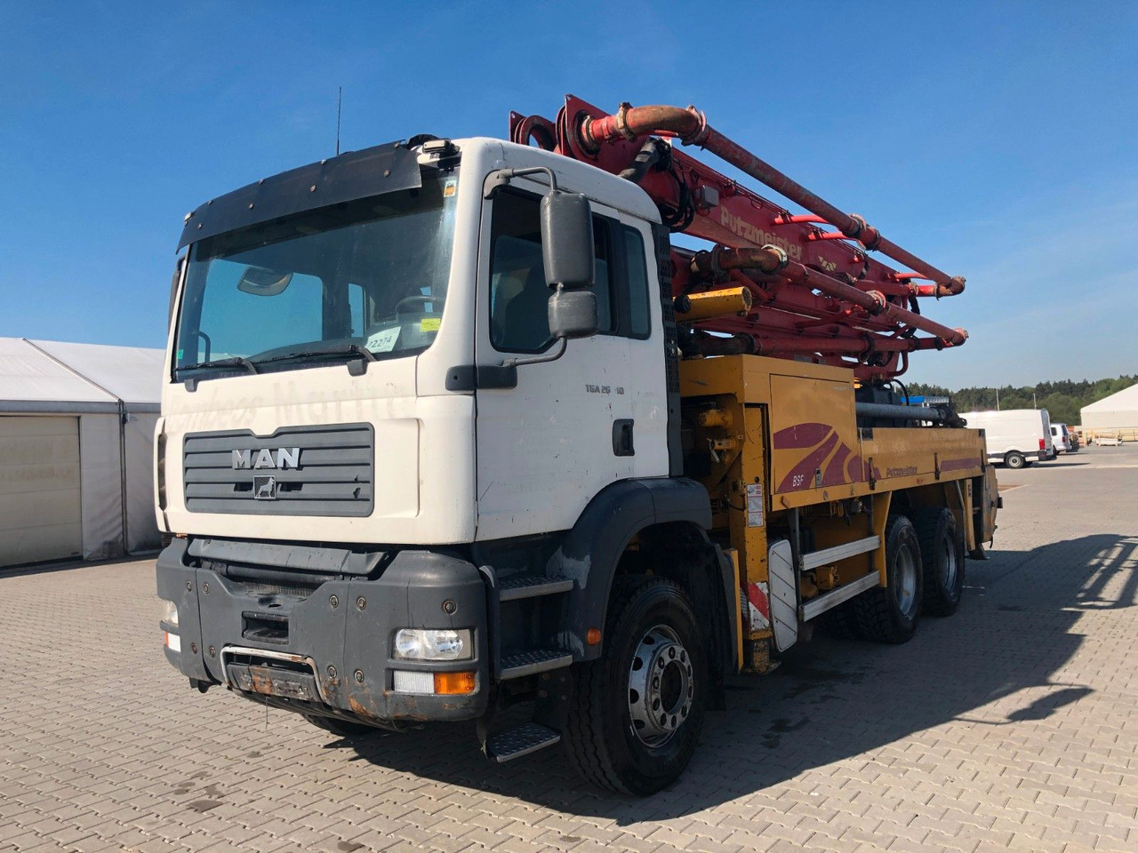 MAN TGA 26.310 PUTZMEISTER 28M - Xe bơm bê tông: hình 2 MAN TGA 26.310 PUTZMEISTER 28M - Xe bơm bê tông: hình 2