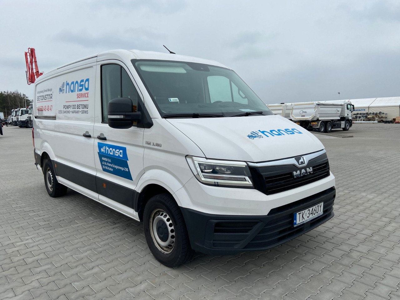 MAN TGE 3.180 - Xe van chở hàng: hình 1 MAN TGE 3.180 - Xe van chở hàng: hình 1