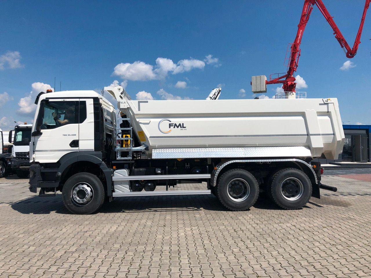 MAN TGS 33.400 6X4 EURO2 FML KIPPER 17,5M3 - Xe ben: hình 4 MAN TGS 33.400 6X4 EURO2 FML KIPPER 17,5M3 - Xe ben: hình 4