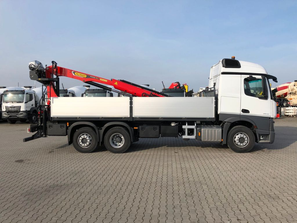 Mercedes-Benz ACTROS F 2646 PALFINGER PK 20.501 L - Xe tải thùng lửng/ Phẳng, Xe cẩu tự hành: hình 3 Mercedes-Benz ACTROS F 2646 PALFINGER PK 20.501 L - Xe tải thùng lửng/ Phẳng, Xe cẩu tự hành: hình 3