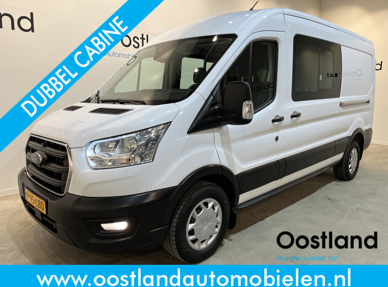 Ford Transit 350 2.0 TDCI L3H2 Trend 130 PK DC Dubbel Cabine / Euro 6 / Airco / Schuifdeur L + R / Cruise Control / Trekhaak / Camera / BPM VRIJ !! - Xe van chở hàng, Xe tải van: hình 1 Ford Transit 350 2.0 TDCI L3H2 Trend 130 PK DC Dubbel Cabine / Euro 6 / Airco / Schuifdeur L + R / Cruise Control / Trekhaak / Camera / BPM VRIJ !! - Xe van chở hàng, Xe tải van: hình 1