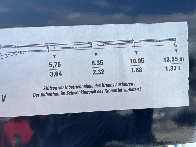 Xe tải thùng lửng/ Phẳng, Xe cẩu tự hành Mercedes-Benz ANTOS 2546 6X2 Bouwstoffenauto / Open laadbak vv KRAAN MKG HLK 221-3 met Palletklem: hình 9