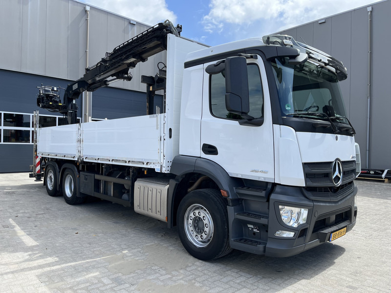 Xe tải thùng lửng/ Phẳng, Xe cẩu tự hành Mercedes-Benz ANTOS 2546 6X2 Bouwstoffenauto / Open laadbak vv KRAAN MKG HLK 221-3 met Palletklem: hình 6