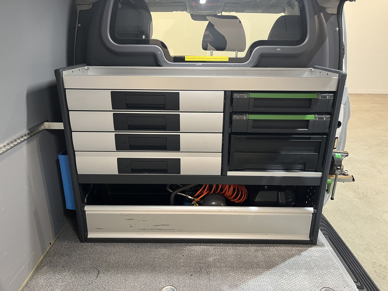 Xe van nhỏ gọn Mercedes-Benz Vito 111 CDI Functional Extra Lang / Euro 6 / Servicebus  / Bott inrichting / 220V / Airco / Oprijplaat / Compressor / 3-Zits  / BPM VRIJ !!: hình 10