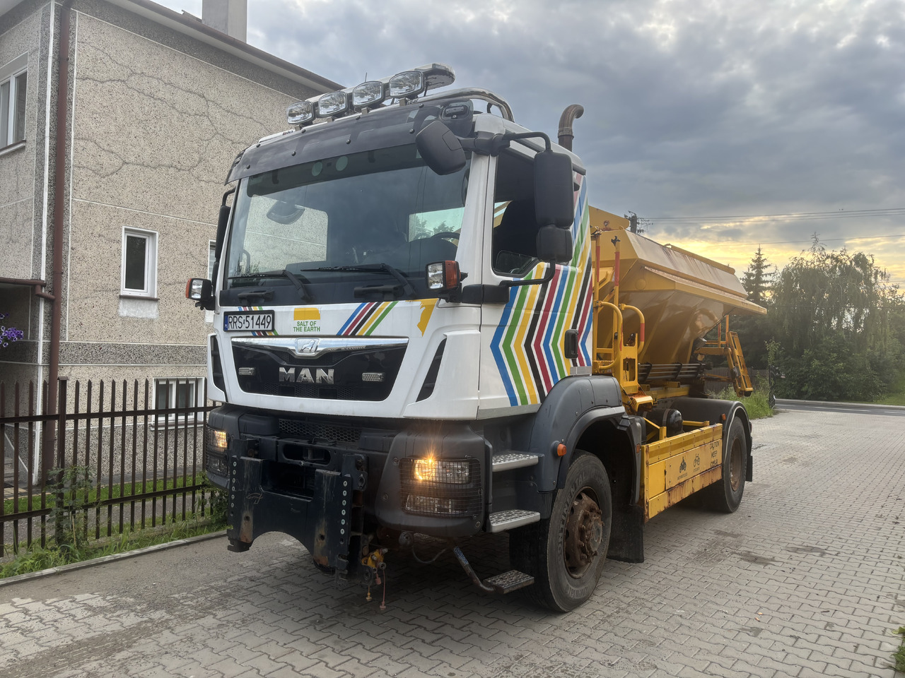 MAN TGM 18.290 4X4 BB GRITTER/SPREADER/PLOUGH - Xe dọn tuyết: hình 1 MAN TGM 18.290 4X4 BB GRITTER/SPREADER/PLOUGH - Xe dọn tuyết: hình 1