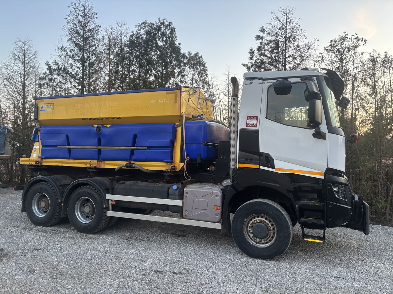 RENAULT K380 6x6 K380 6x6 SCHMIDT STRATOS III GRITTER/SPREADER PLOUGH - Xe dọn tuyết: hình 4 RENAULT K380 6x6 K380 6x6 SCHMIDT STRATOS III GRITTER/SPREADER PLOUGH - Xe dọn tuyết: hình 4