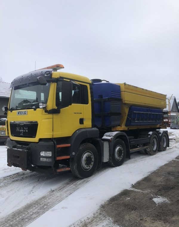 MAN TGS 32.360 8x4 piaskarka solarka schmidt euro5 pług - Tiện ích/ Xe đặc dụng, Xe tải: hình 1 MAN TGS 32.360 8x4 piaskarka solarka schmidt euro5 pług - Tiện ích/ Xe đặc dụng, Xe tải: hình 1