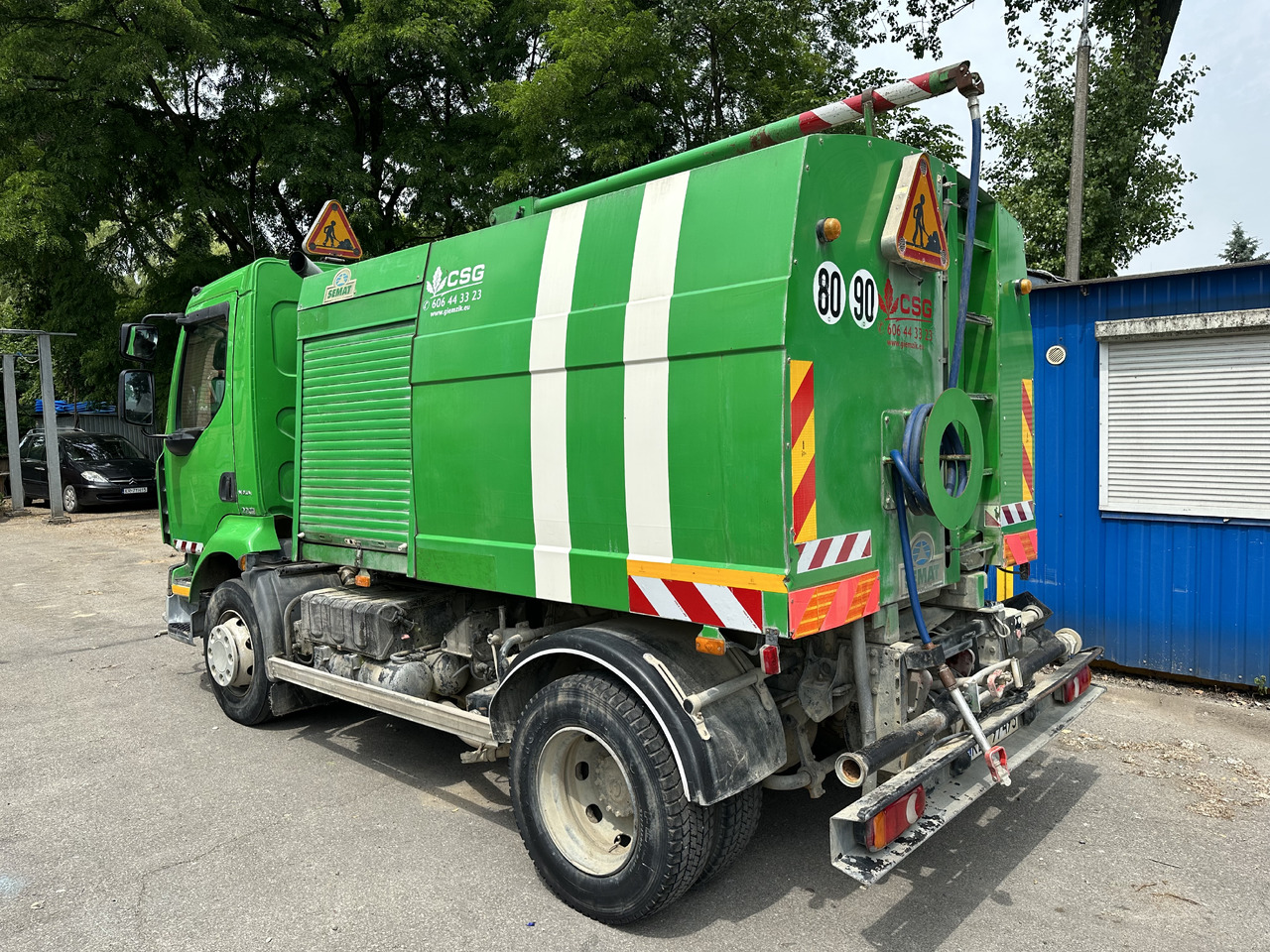 Renault Midlum Semat streetwasher water truck Laveuse 4500l schemmfahrzeug - Xe quét đường: hình 2 Renault Midlum Semat streetwasher water truck Laveuse 4500l schemmfahrzeug - Xe quét đường: hình 2