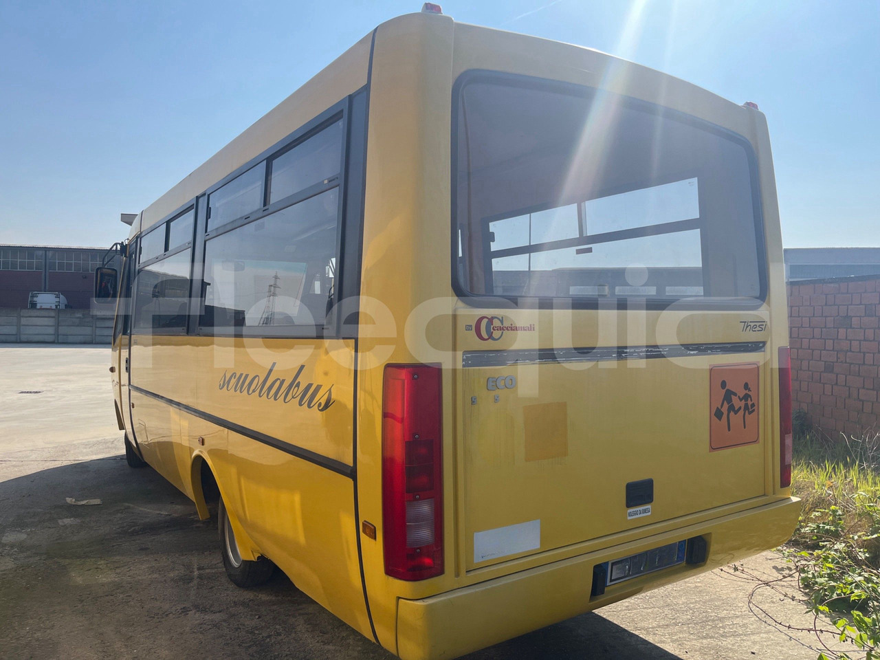 Xe buýt trường học Iveco Cacciamali: hình 9